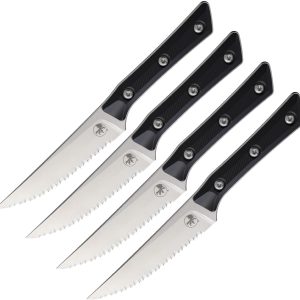 4.5" Steak Set FS Black G10