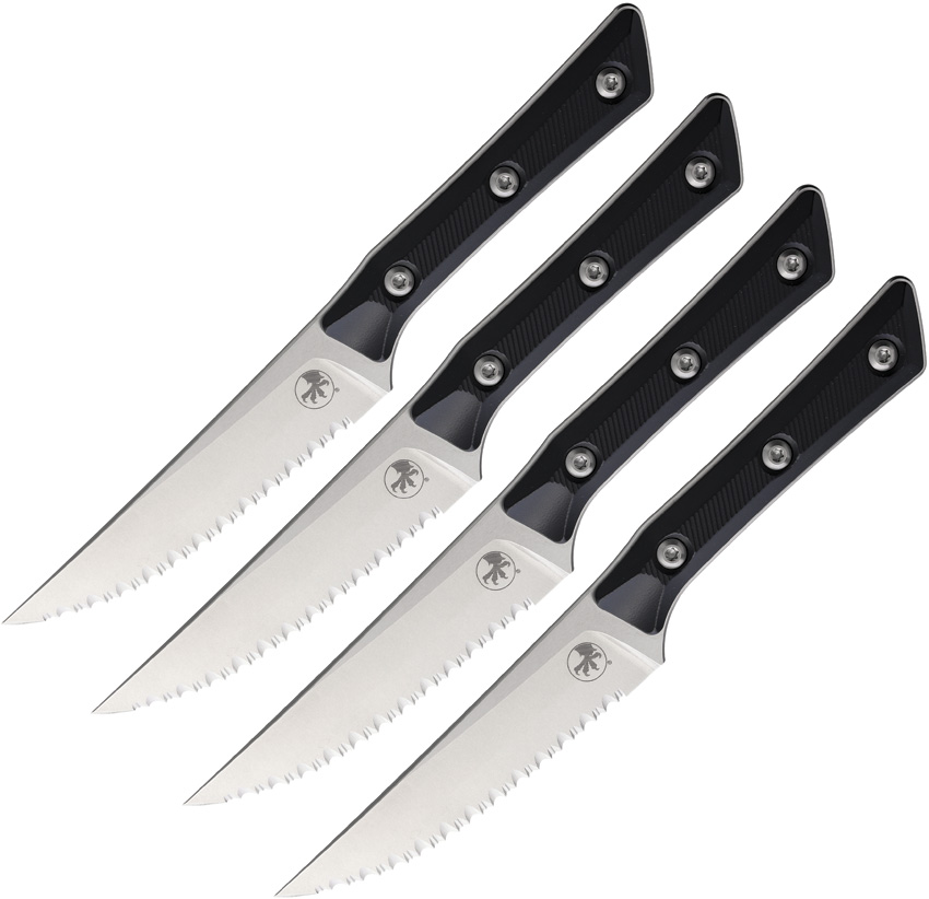 4.5" Steak Set FS Black G10