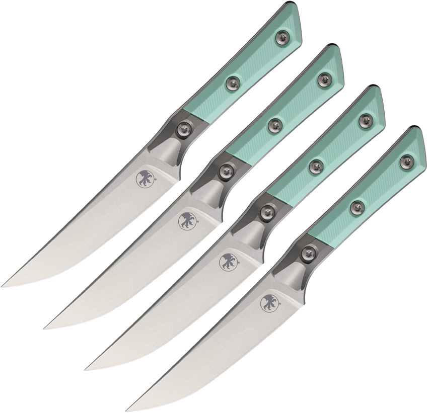 4.5" Steak Set SW Caribbean Bl