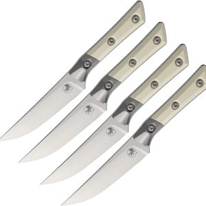 4.5" Steak Set SW Ivory G10