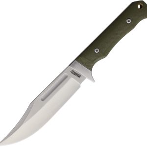 10"" Green Micarta Hunter