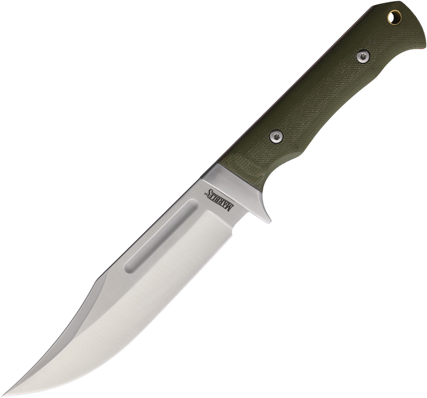 10"" Green Micarta Hunter