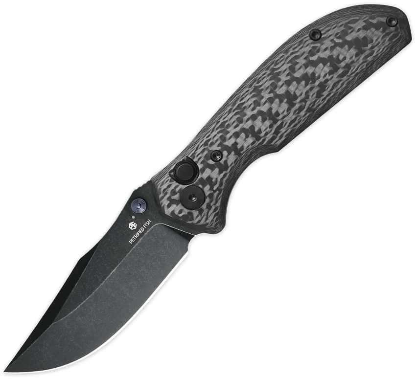 Guppy Button Lock Carbon Fiber