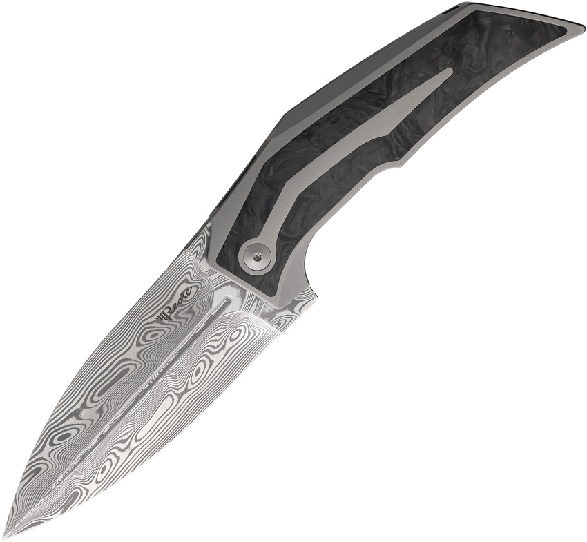 T4000 TI Damasteel Marble CF