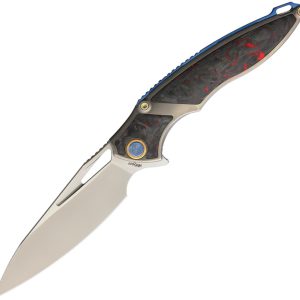 Framelock Red CF