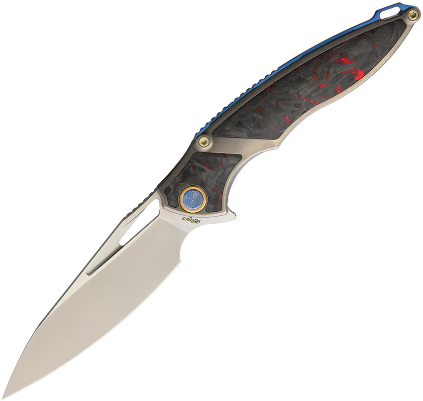 Framelock Red CF