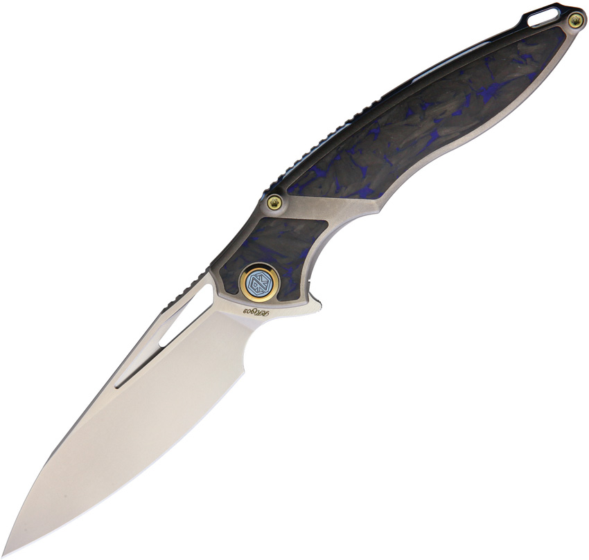 Framelock Blue CF