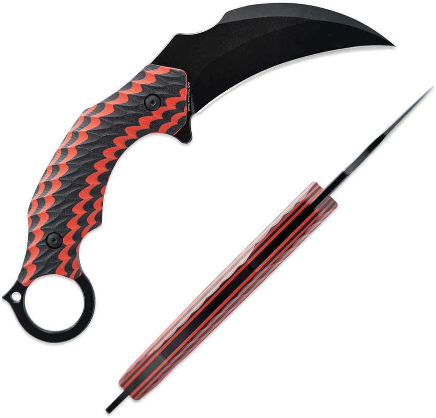 Deep 6 Karambit Black/Red - Image 3