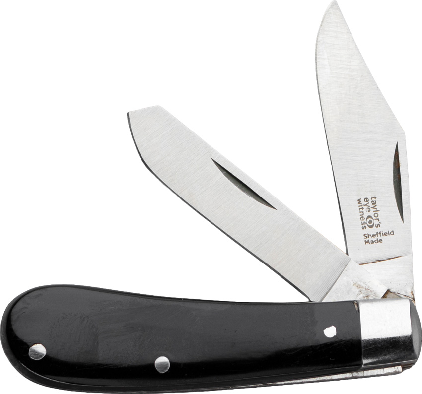 Twin Blade Slipjoint Black
