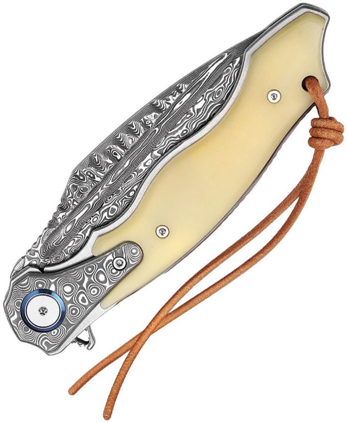 Lepus-02 Linerlock Damascus - Image 2