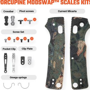 Porcupine Handle Scales