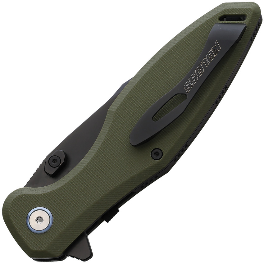 Koloss Buttonlock G10 Green - Image 3