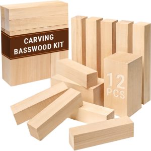 Wood Carving Blocks set 12pcs.