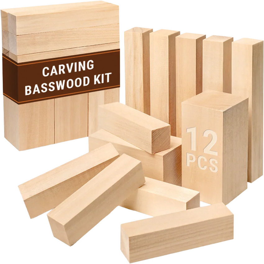 Wood Carving Blocks set 12pcs.