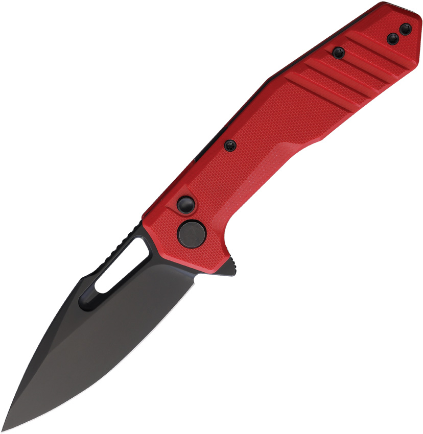 Rowdy Folder Red G10 VG10 Stee