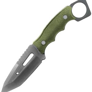 Fixed Blade Tanto Green