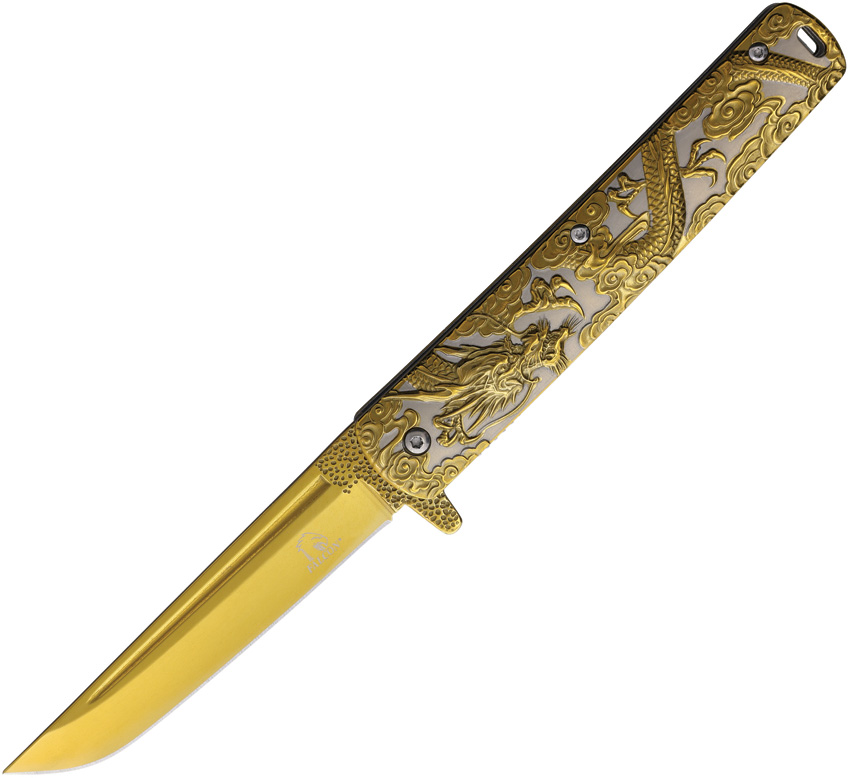 Linerlock A/O Dragon Gold