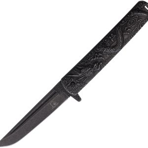 Linerlock A/O Dragon Stonewash