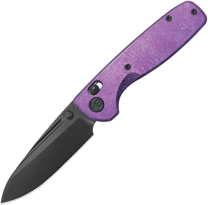 Bluff DLC M390 Purple Ti