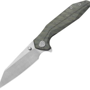 Nova Framelock Flamed Ti