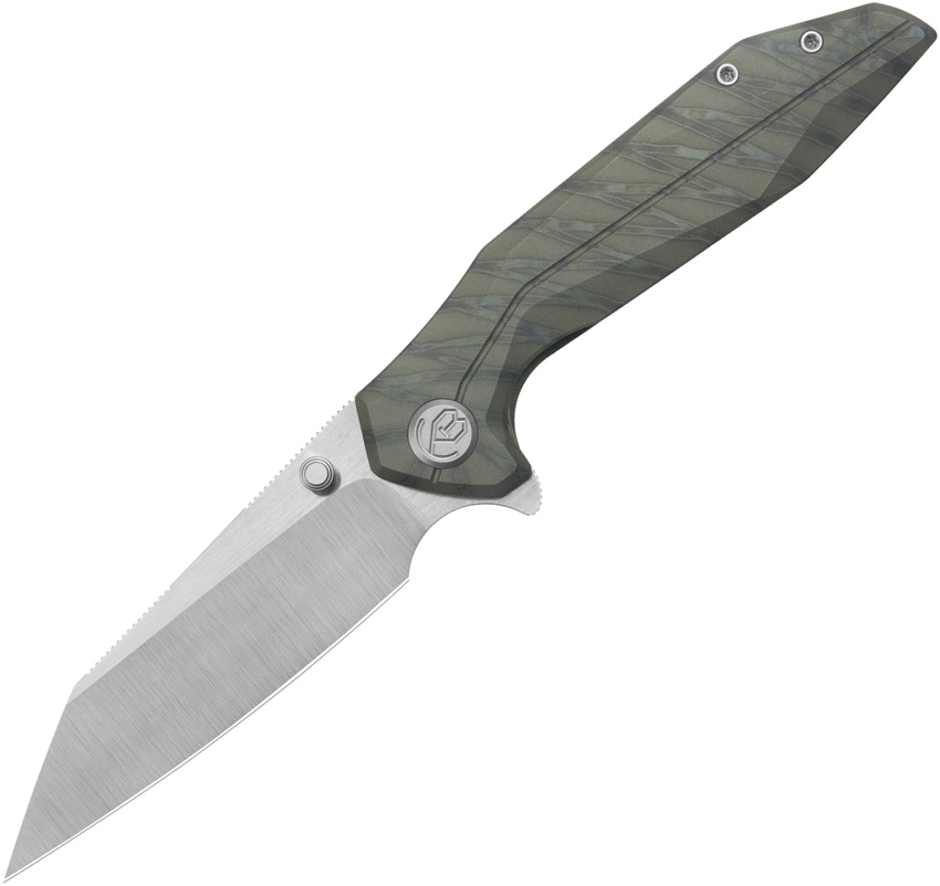 Nova Framelock Flamed Ti