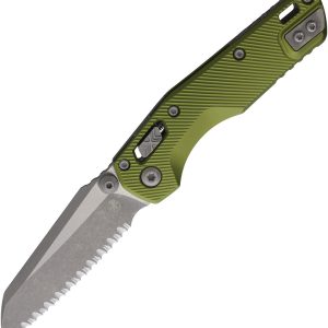 Microtech MSI Mini RAM-LOK - OD Green Full Serrated