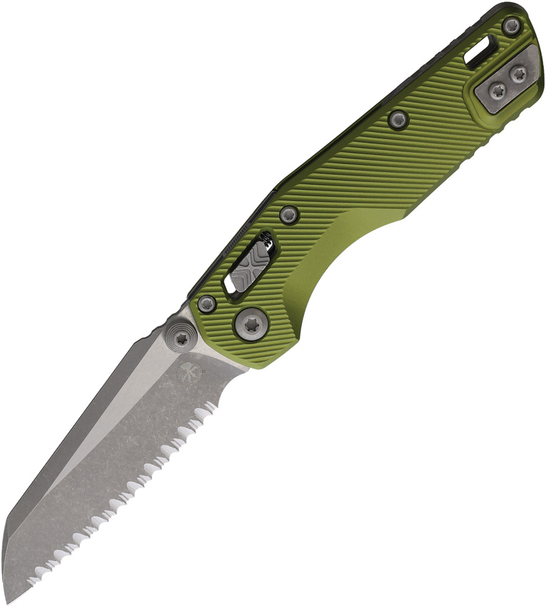 Microtech MSI Mini RAM-LOK - OD Green Full Serrated