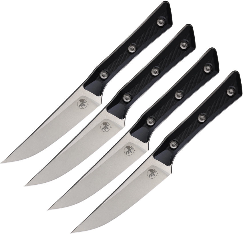 Steak Knife Set Black G10