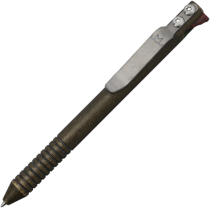 Pen Ant Brass Ringed Flipper
