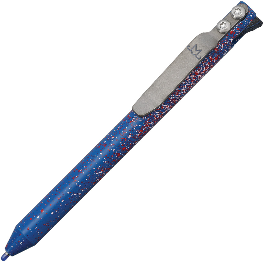 Pen Aluminum Red Wht Blue