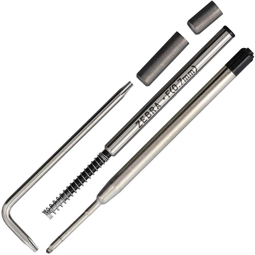 Pen Aluminum Blue White - Image 2