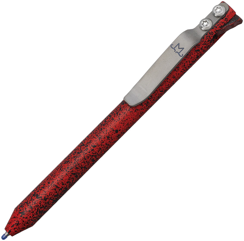 Pen Aluminum Black Red