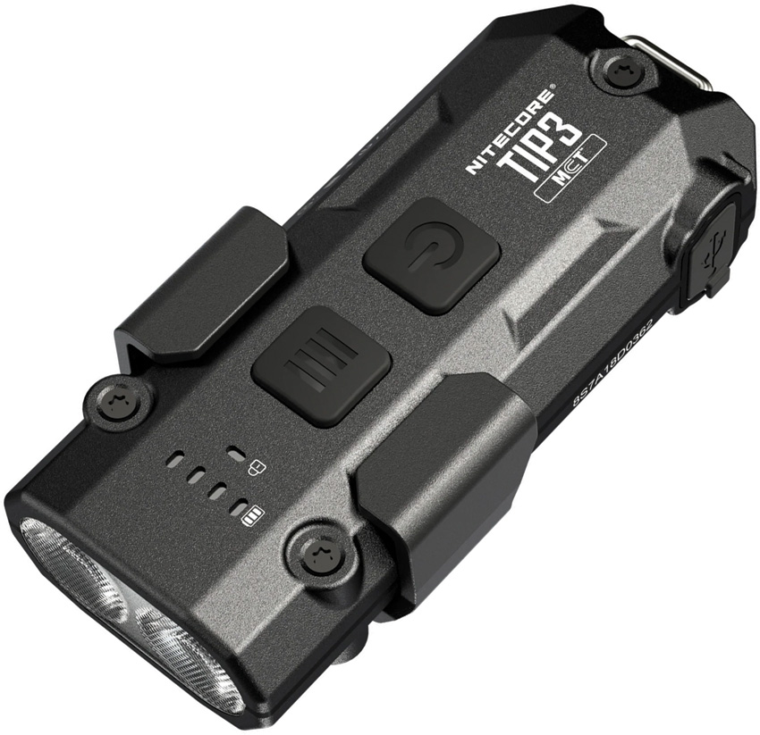 TIP 3 Keychain Light Black