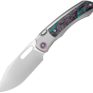 Orca Button Framelock Ti/CF