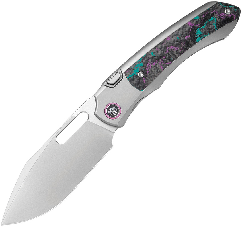 Orca Button Framelock Ti/CF