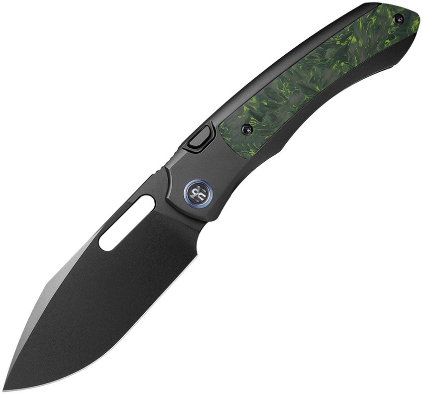 Orca Button Framelock Ti/CF
