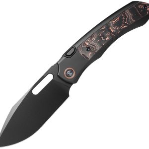 Orca Button Framelock Ti/CF