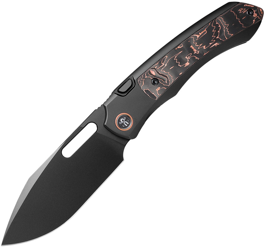 Orca Button Framelock Ti/CF
