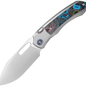 Orca Button Framelock Ti/CF