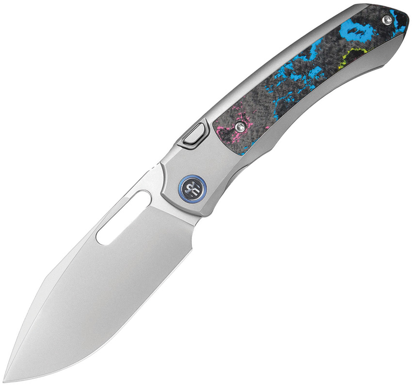 Orca Button Framelock Ti/CF