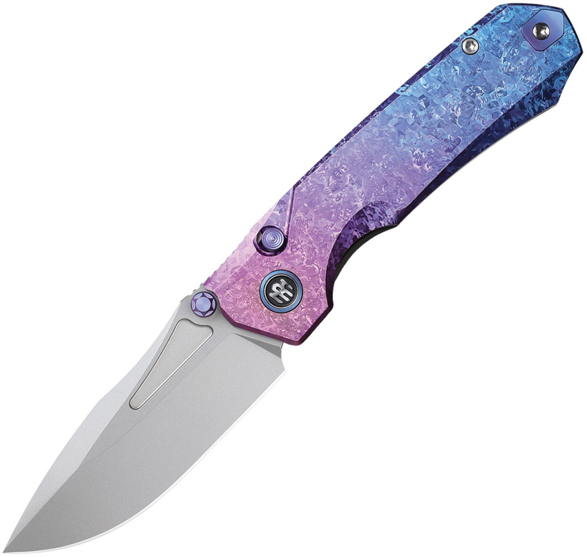 Rhino Button Lock Ti Blue