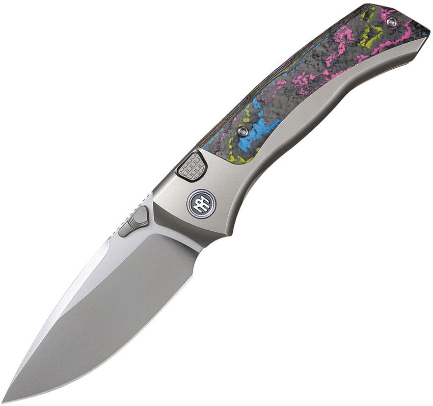 Steed Button Framelock Camo Ca