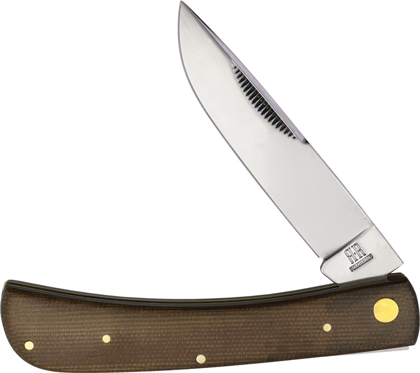 Brown Burlap Large Work Knife