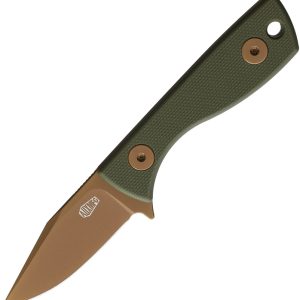 Runt Fixed Blade Green G10