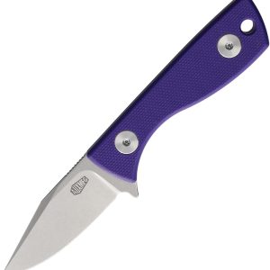 Runt Fixed Blade Purple G10