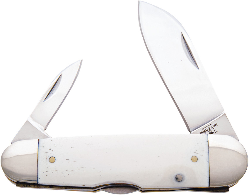 4" Piranha White Smooth Bone L