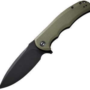 Praxis Linerlock Green G10