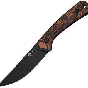 Carveth Fixed Blade Blk/Org