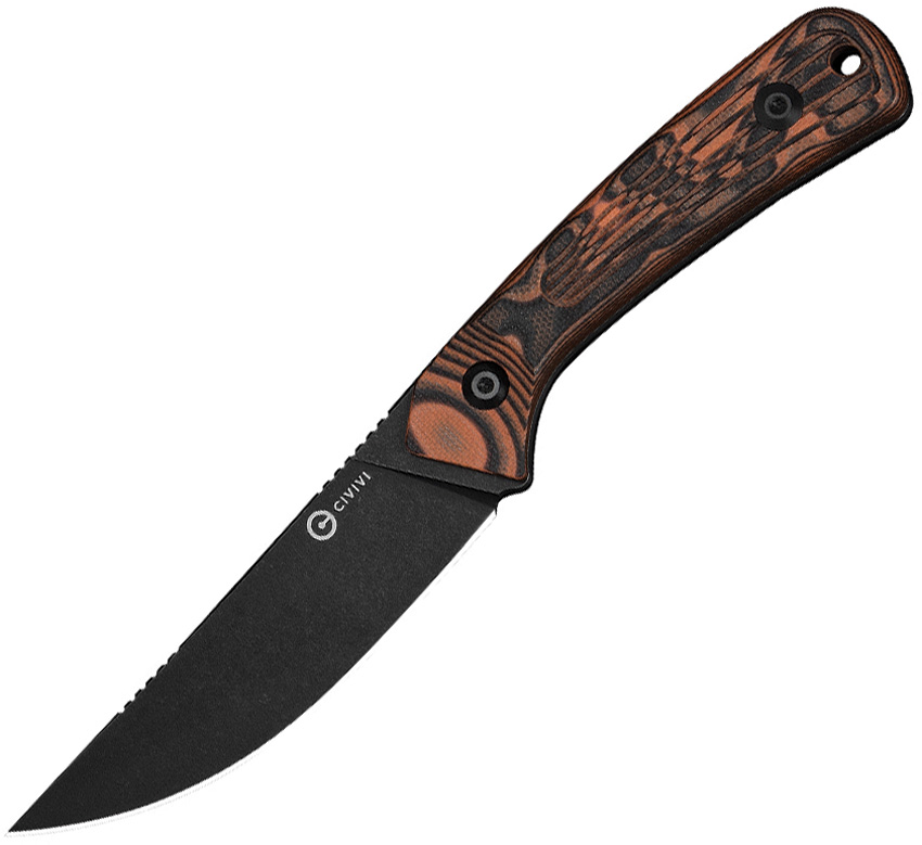 Carveth Fixed Blade Blk/Org