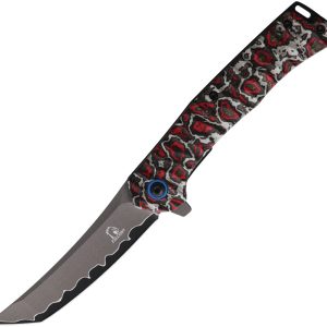 Linerlock A/O Alum Red/Gray